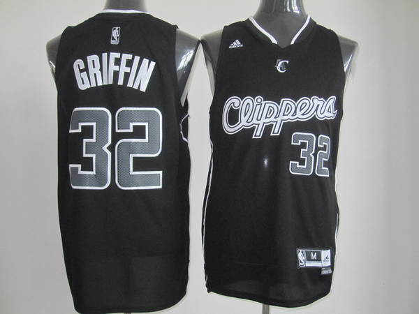  NBA Los Angeles Clippers 32 Blake Griffin Black Swingman Jersey